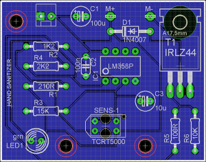 Automatic Hand Sanitizer Circuit - Codrey Electronics