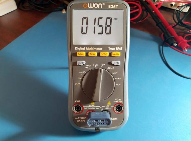 Poor man’s Transistor Beta (hFE) Tester - Codrey Electronics