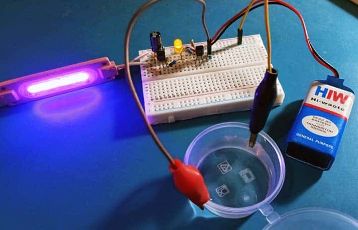 Water Sensor Breadboard Test