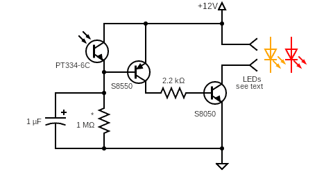 LED Exit Sign Circuit